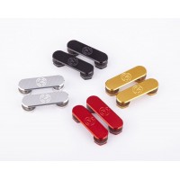Motocorse Billet Aluminum Mirror Block-offs for MV Agusta F4 (up to 2009) Motocorse Billet Aluminum Mirror Block-offs for MV Agusta F4 (up to 2009)